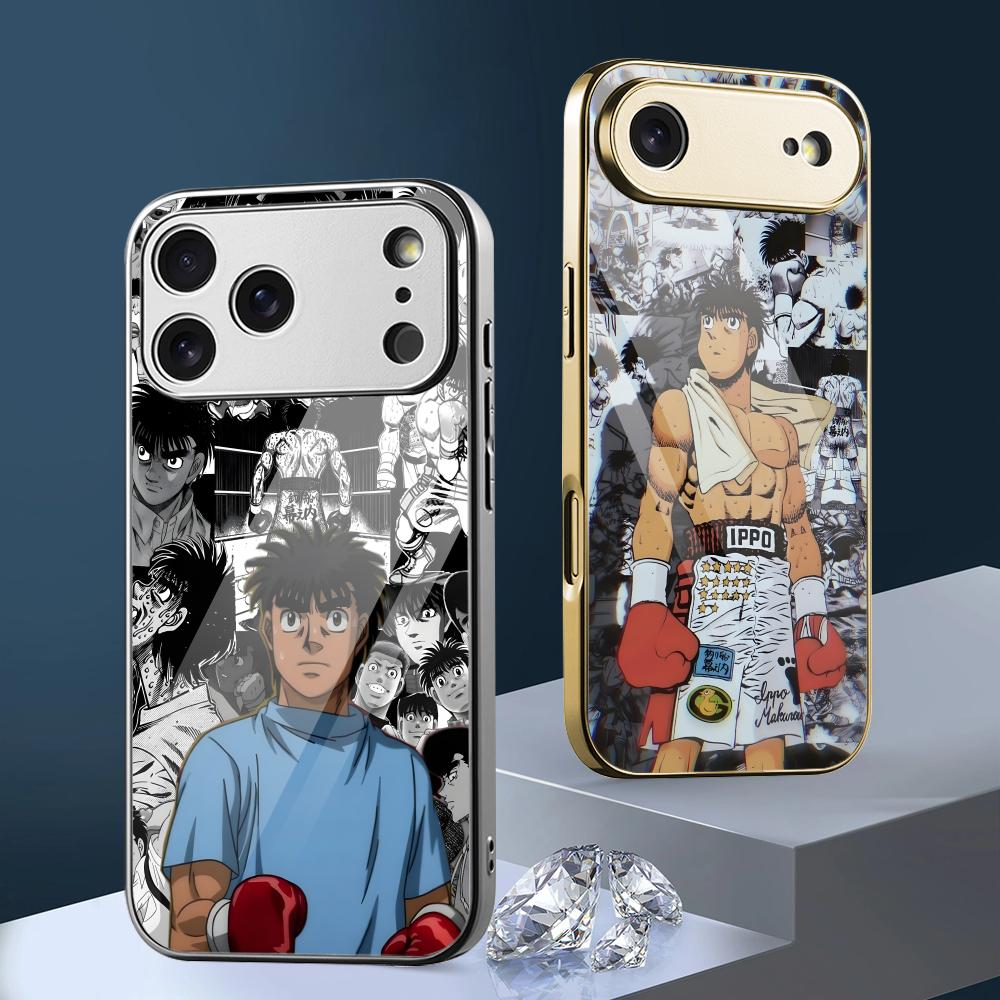 Phone Cases Metal - Coque de téléphone F-Fighting Spirit Anime
