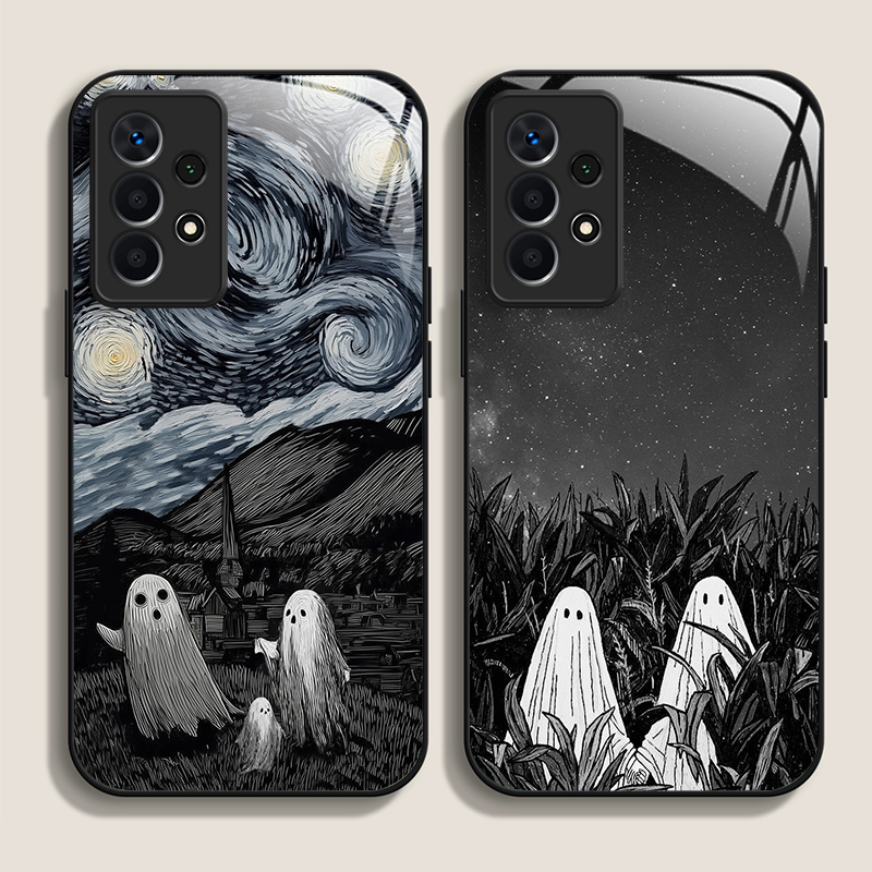 Phone Cases Funny - Coque de téléphone en verre trempé,