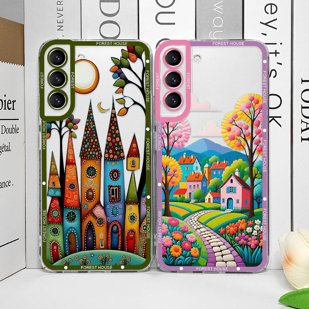 Buy Phone Cases - Coque de téléphone transparente peinte à