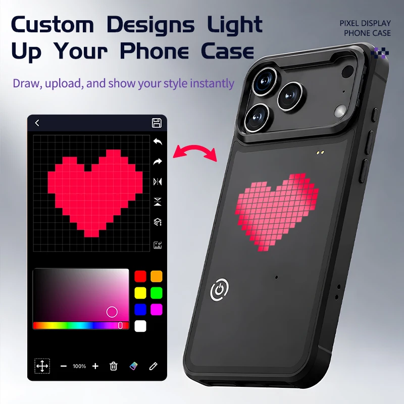 Phone Cases Diy - Coque de téléphone intelligente avec écran