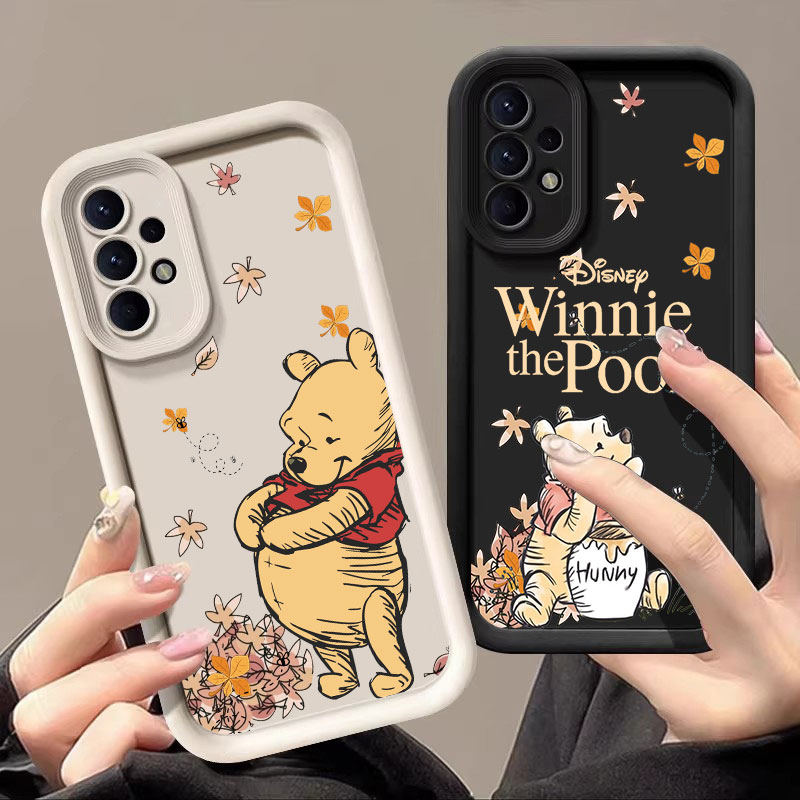 Phone Cases A14 Samsung - Coque en silicone Winnie l'ourson avec