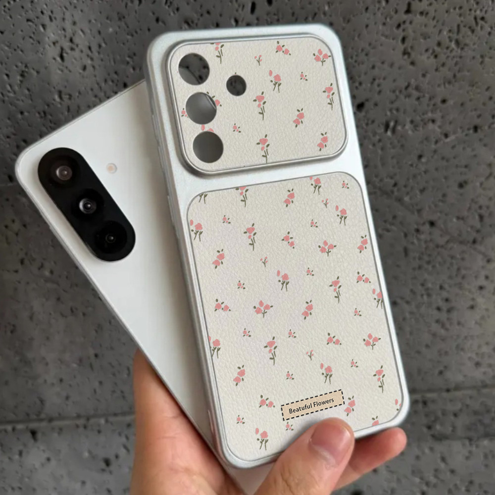 Phone Cases With Camera Cover - Étui de téléphone en cuir avec
