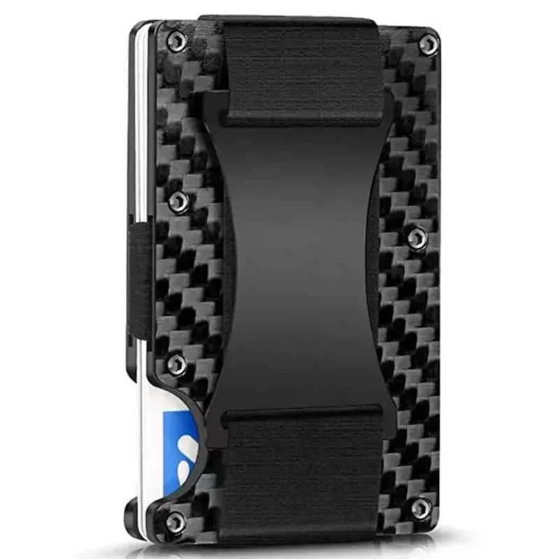 Card Holder Slim Case - Rfid porte-carte de visite en Fiber