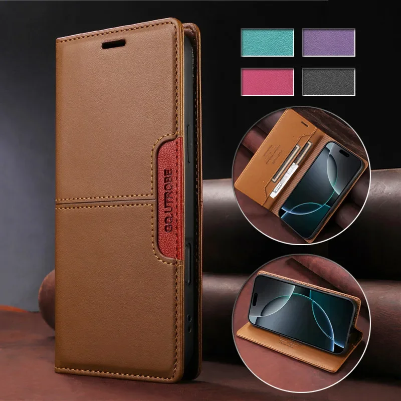 Buy Phone Cases - Étui en cuir antivol housse à