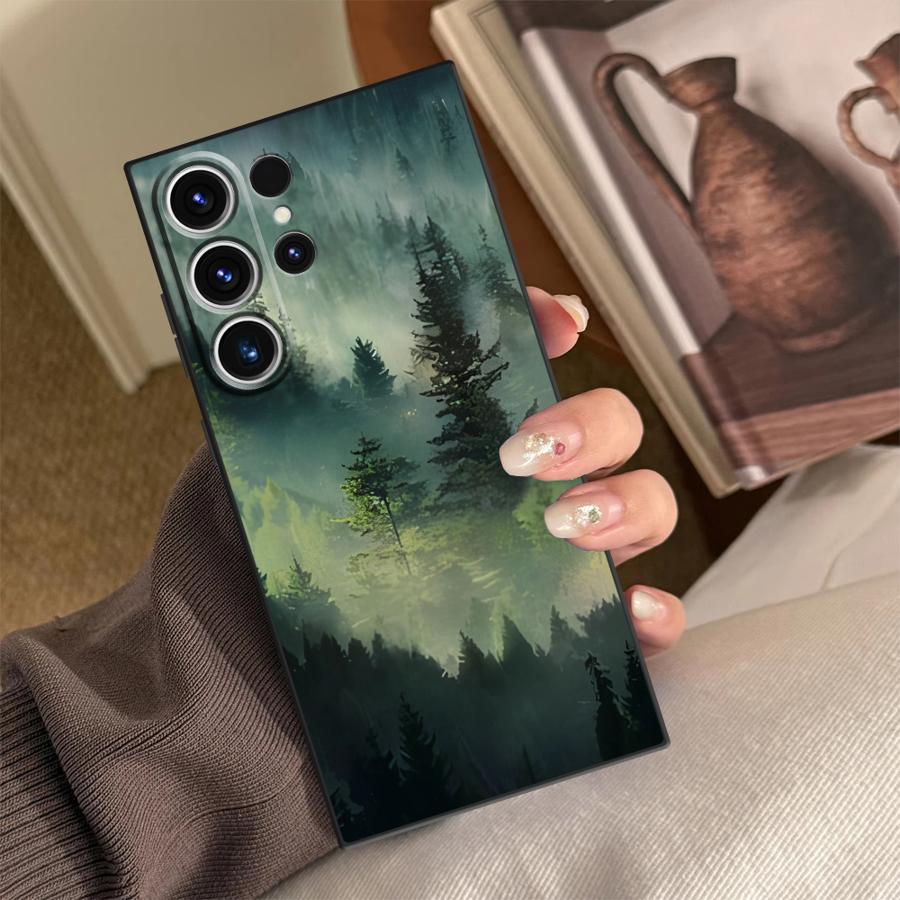 Phone Cases Samsung S25 Fe - Coque de protection Forest Mist pour
