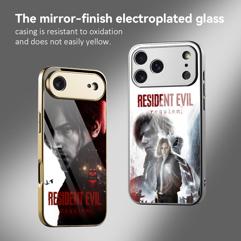 Phone Cases Metal - Coque de téléphone Game R-Resident Evil