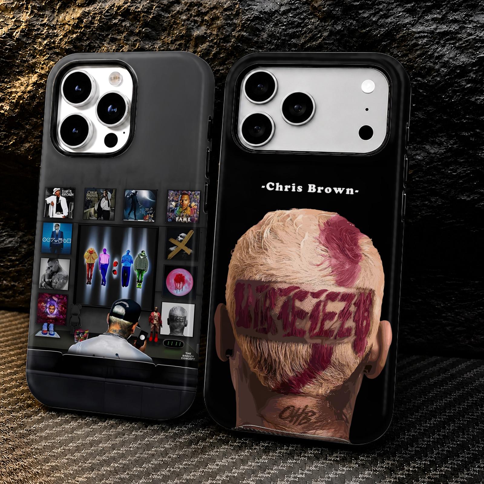 Phone Cases For Iphone 17 - Coque de téléphone Rap C-Chris B-Brown