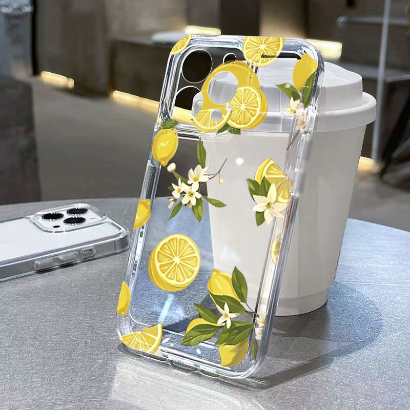 Phone Cases Clear - Coque de téléphone transparente, fruits d'été,