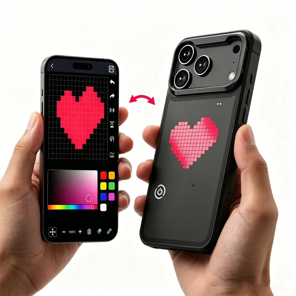 Phone Cases Diy - Coque de téléphone lumineuse à fonction