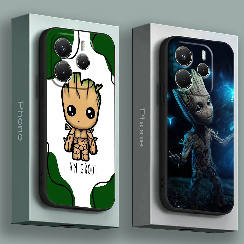 Phone Cases Silicone - Coque de téléphone Baby Groot Marvel