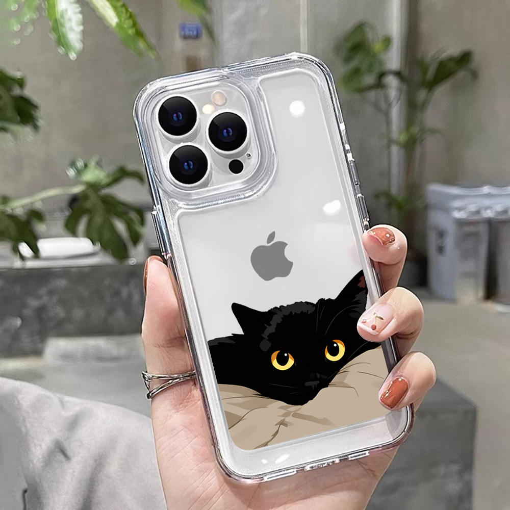 Coque de téléphone chat noir,  - Phone Cases Funny avis et prix