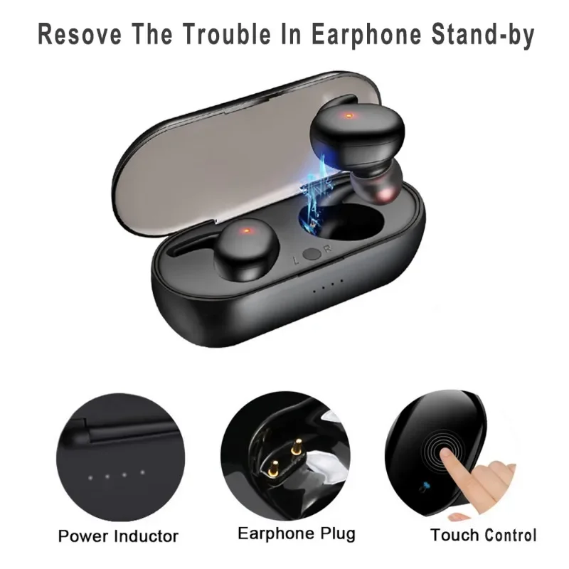 Écouteurs Bluetooth Y30 TWS 5. - Phone Cases Pk avis et prix