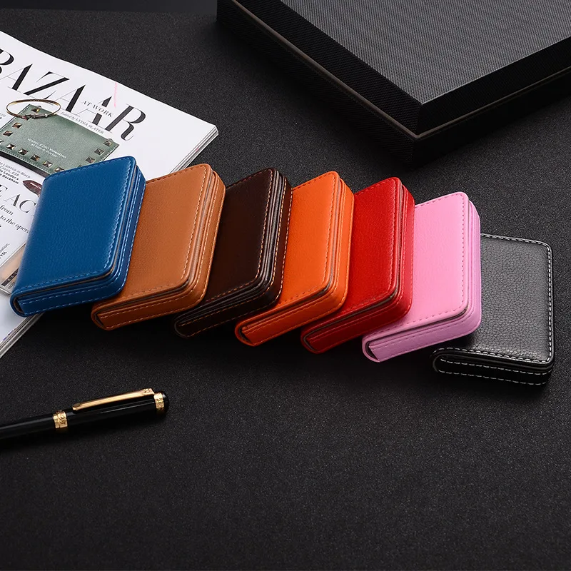Porte-cartes de visite en cuir - Card Holder Slim Case avis et prix