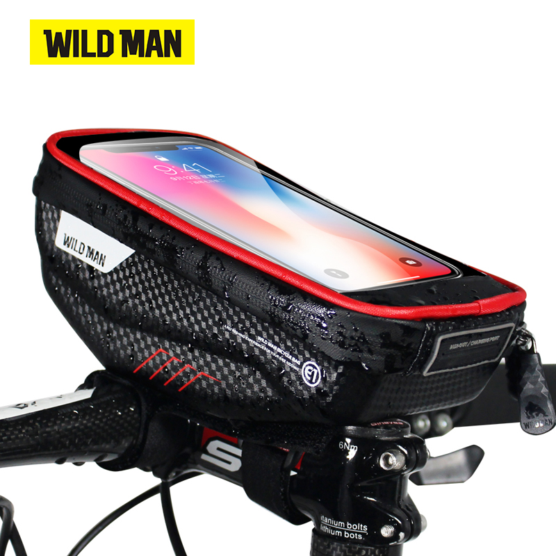 WILD MAN-Sac de vélo à écran t - Phone Cases Youtube avis et prix