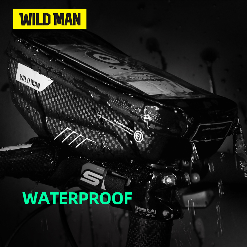 WILD MAN-Sac de vélo à écran t - Phone Cases Youtube avis et prix