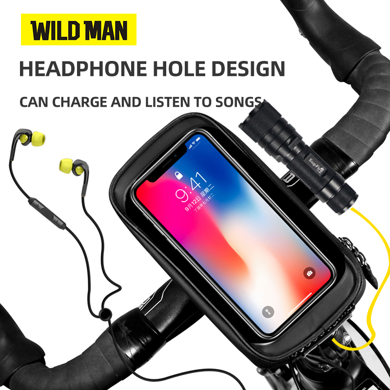 WILD MAN-Sac de vélo à écran t - Phone Cases Youtube avis et prix