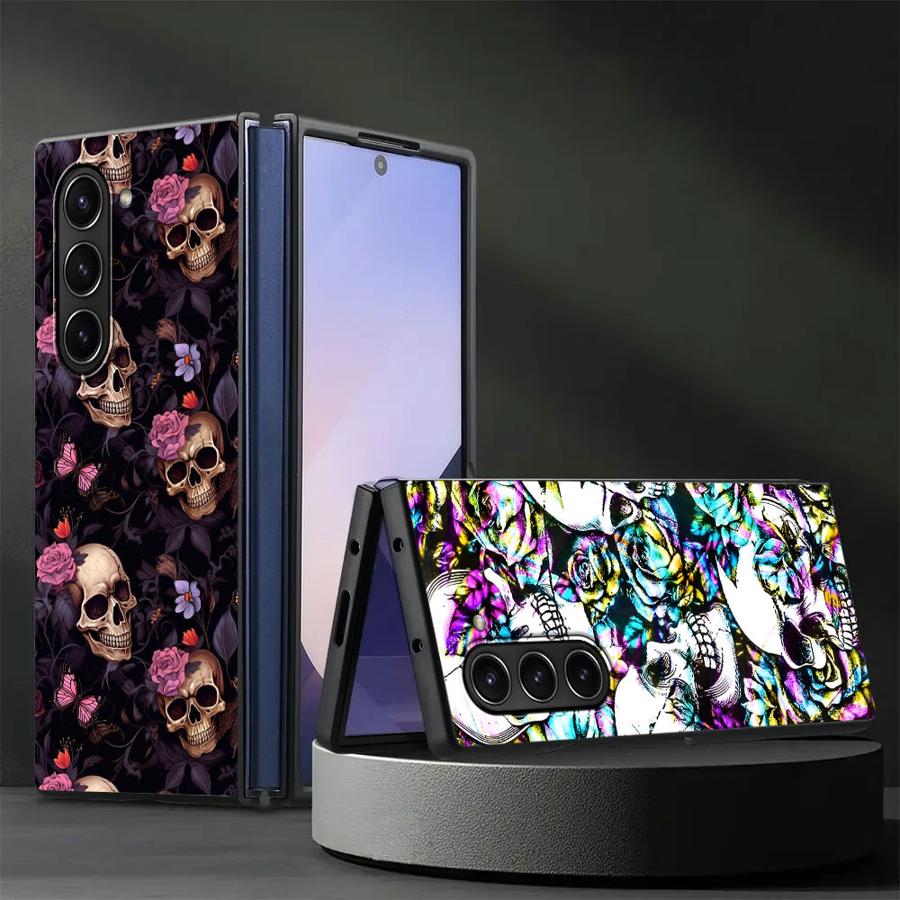 Coque d'art crâne pour Samsung - Phone Cases Z Fold 7 avis et prix