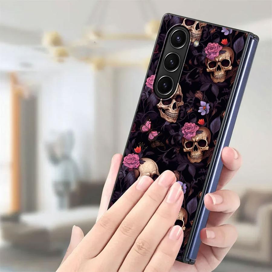 Coque d'art crâne pour Samsung - Phone Cases Z Fold 7 avis et prix