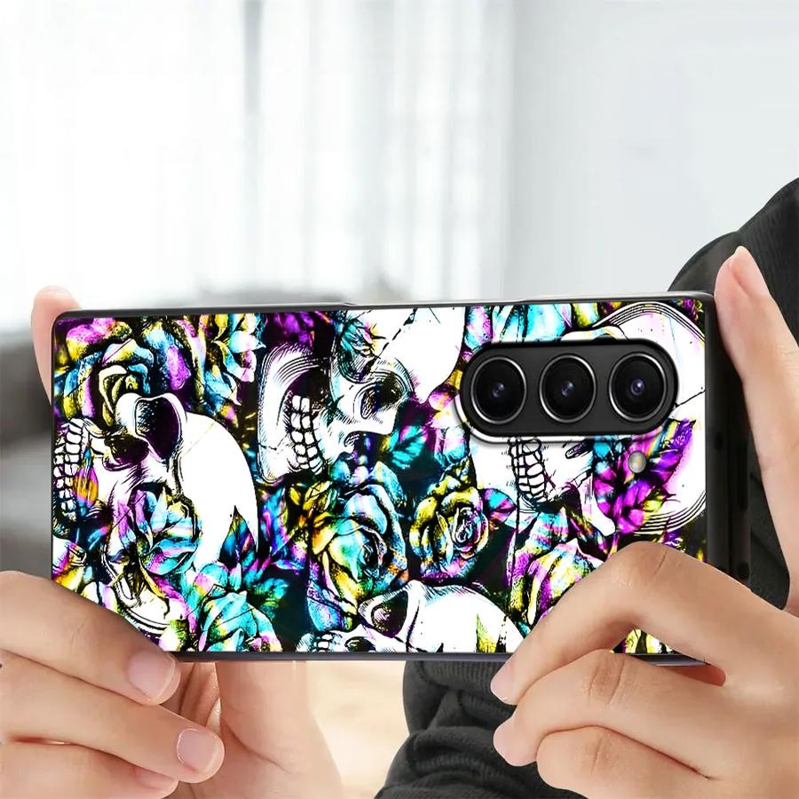 Coque d'art crâne pour Samsung - Phone Cases Z Fold 7 avis et prix