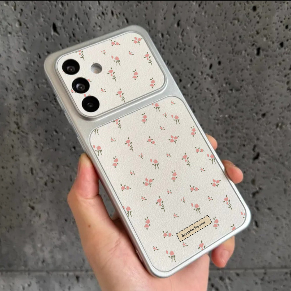 Étui de téléphone en cuir avec - Phone Cases With Camera Cover avis et prix