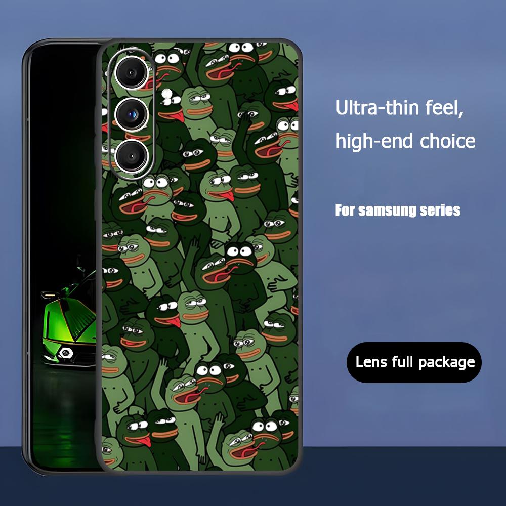 Triste Pepe la grenouille dess - Phone Cases Samsung S25 avis et prix