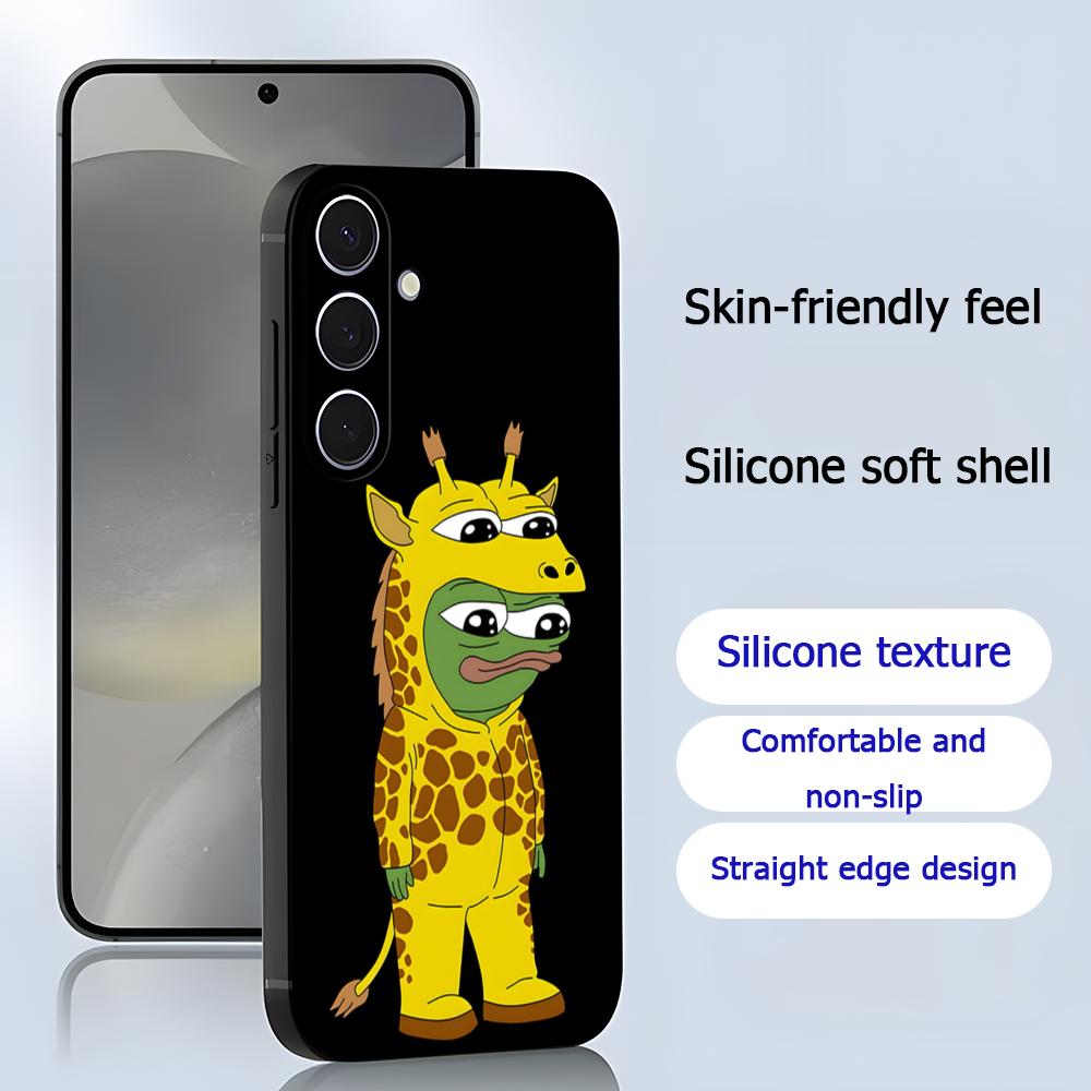 Triste Pepe la grenouille dess - Phone Cases Samsung S25 avis et prix