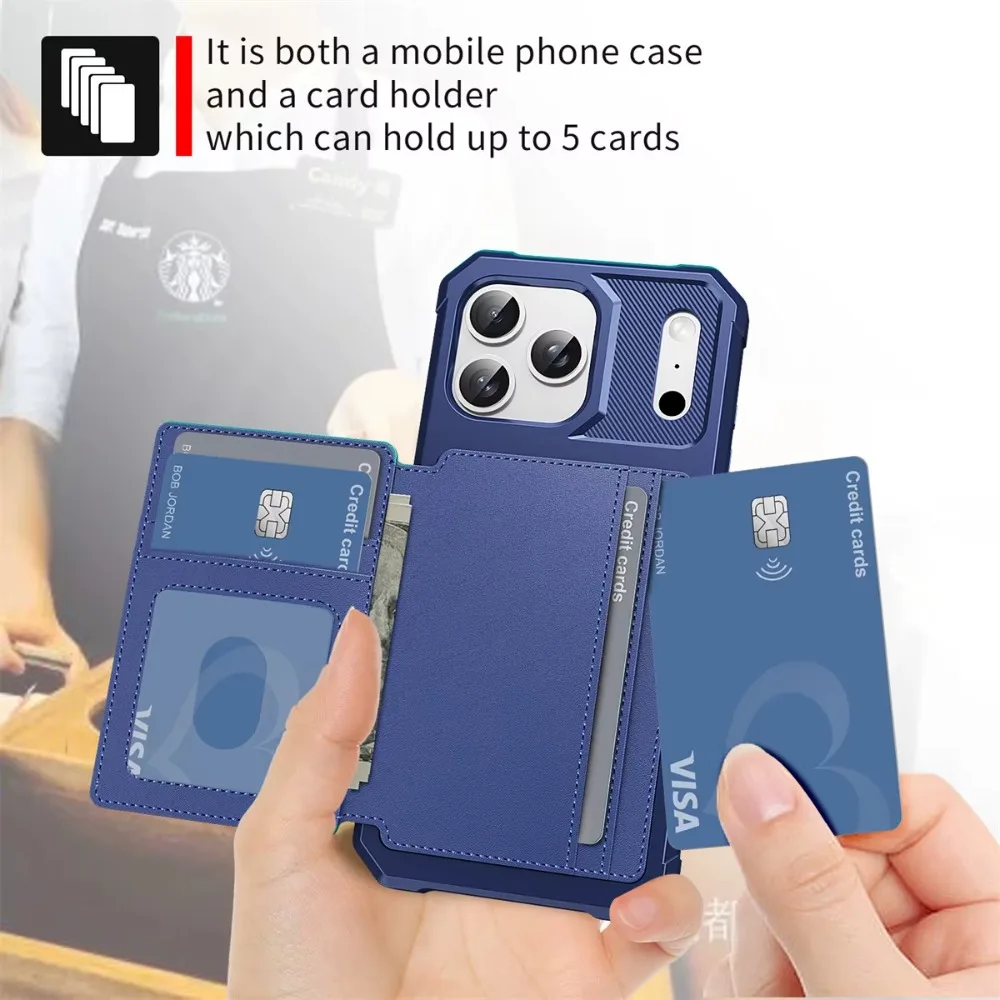 Étui portefeuille pour télépho - Card Holder Slim Case avis et prix