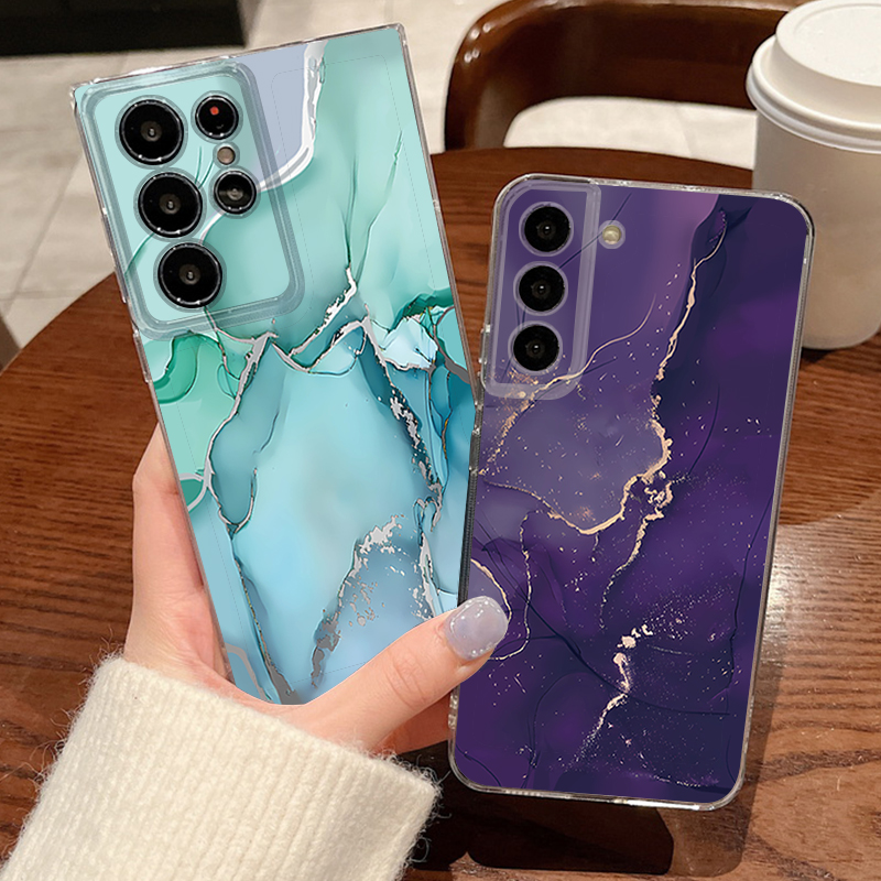 Coque de téléphone en marbre s - Phone Cases Clear avis et prix