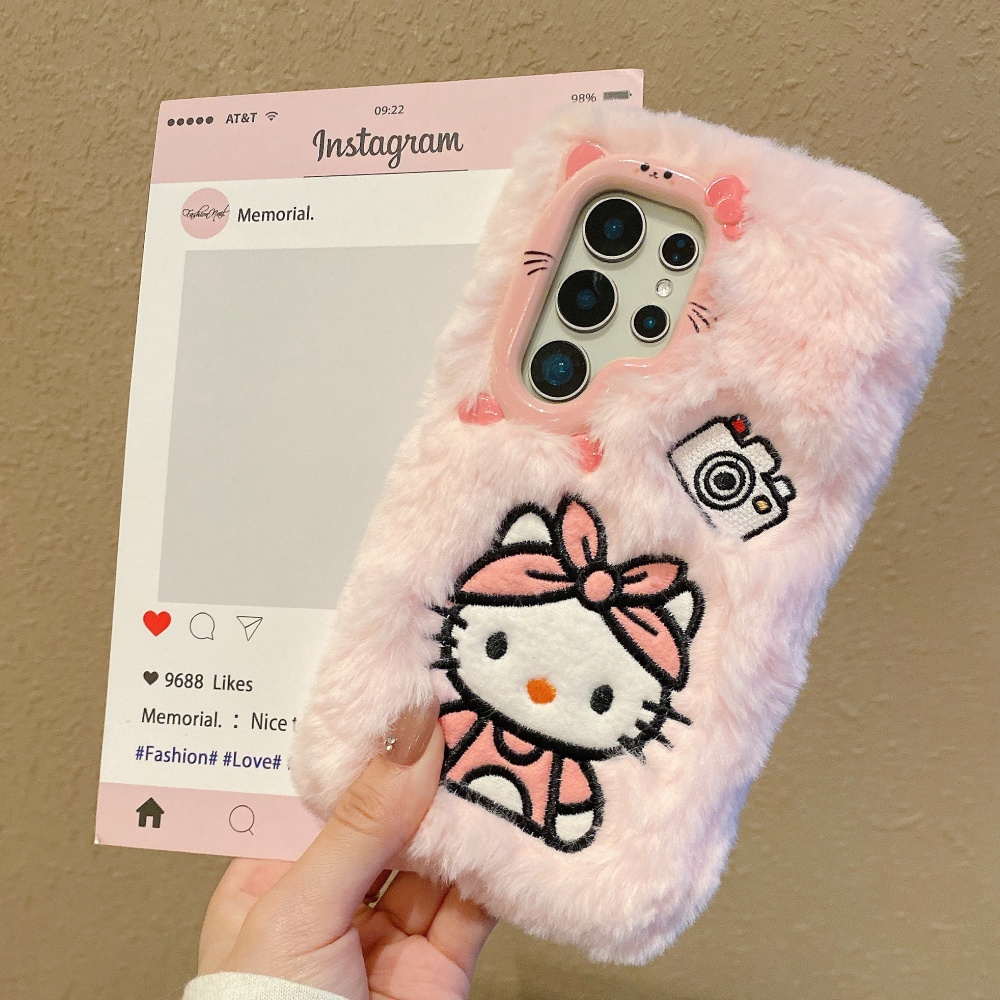 Coque de téléphone en peluche  - Phone Cases With Camera Cover avis et prix