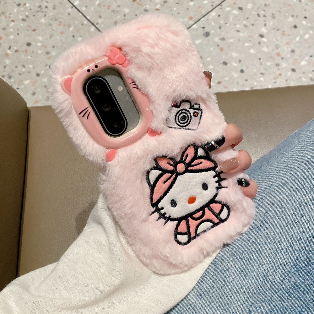 Coque de téléphone en peluche  - Phone Cases With Camera Cover avis et prix