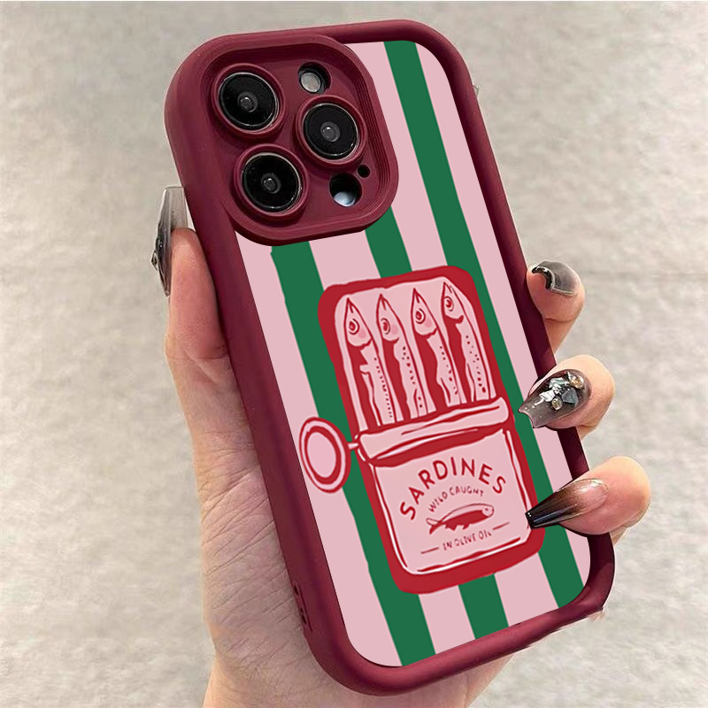 Coque de téléphone rétro rayée - Phone Cases Funny avis et prix