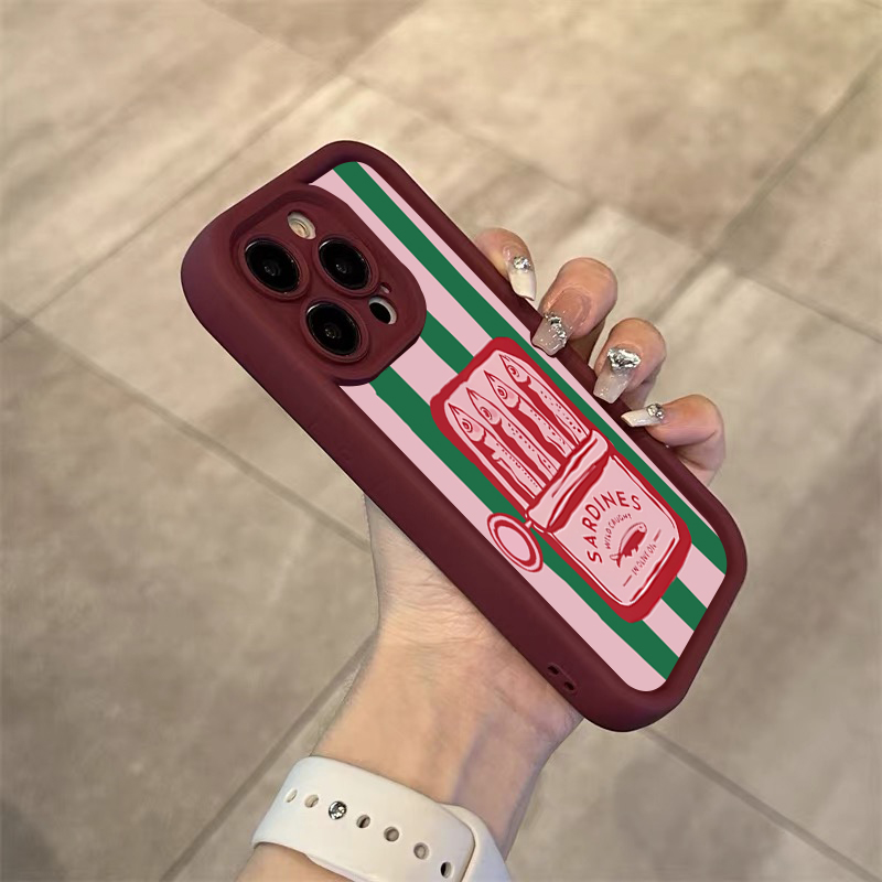 Coque de téléphone rétro rayée - Phone Cases Funny avis et prix