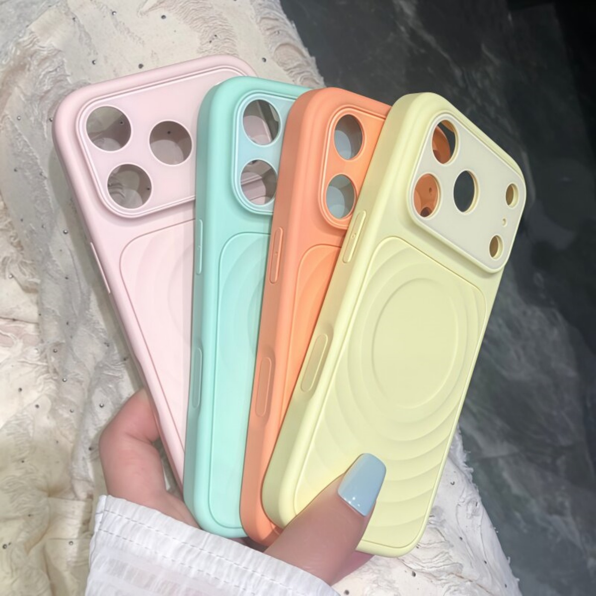 Coque de téléphone en silicone - Phone Cases With Camera Cover avis et prix