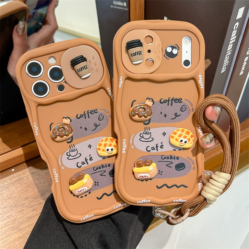 Coque de téléphone 3D en forme - Phone Cases With Camera Cover avis et prix