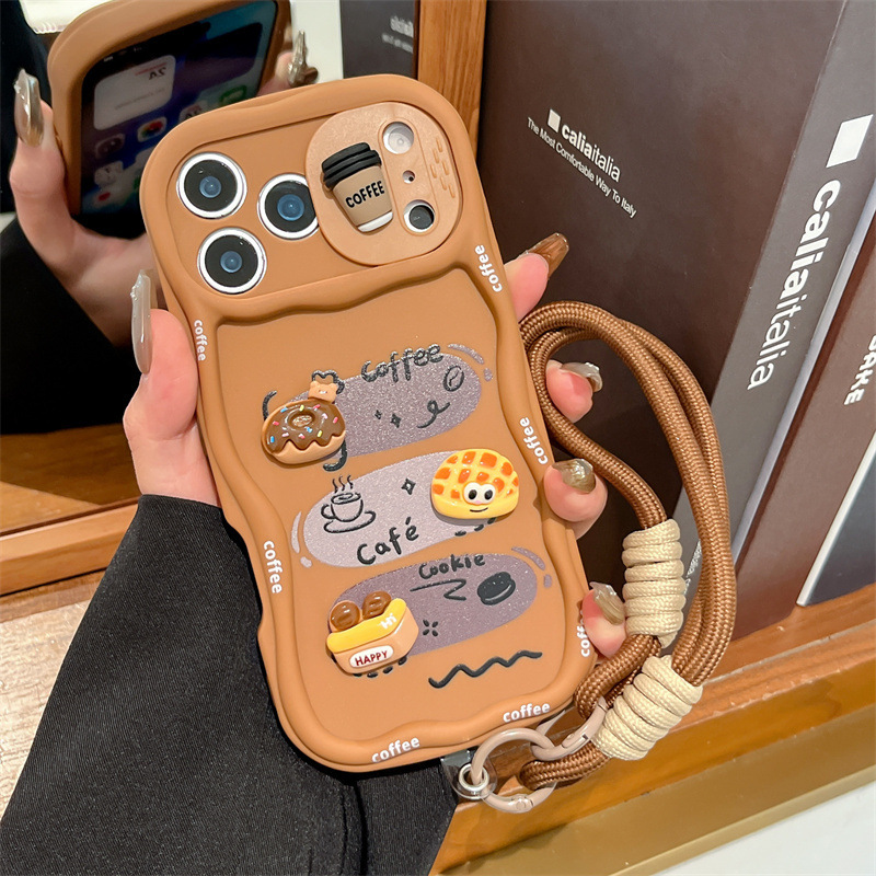 Coque de téléphone 3D en forme - Phone Cases With Camera Cover avis et prix
