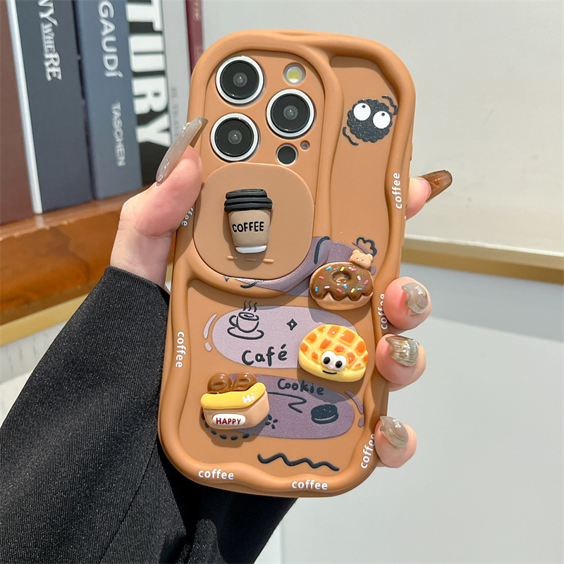 Coque de téléphone 3D en forme - Phone Cases With Camera Cover avis et prix