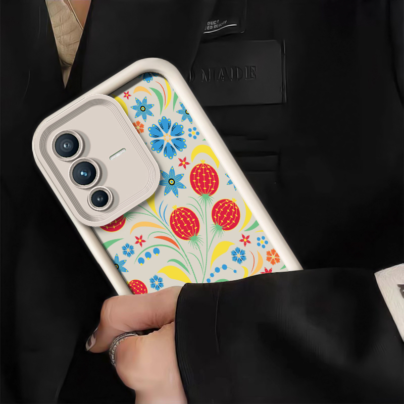 Coque de téléphone à fleurs, é - Phone Cases Vivo avis et prix